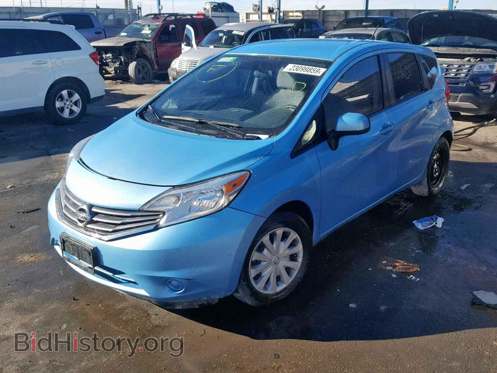 2014 NISSAN VERSA - VIN: 3N1CE2CP0EL370851 - Фото 2