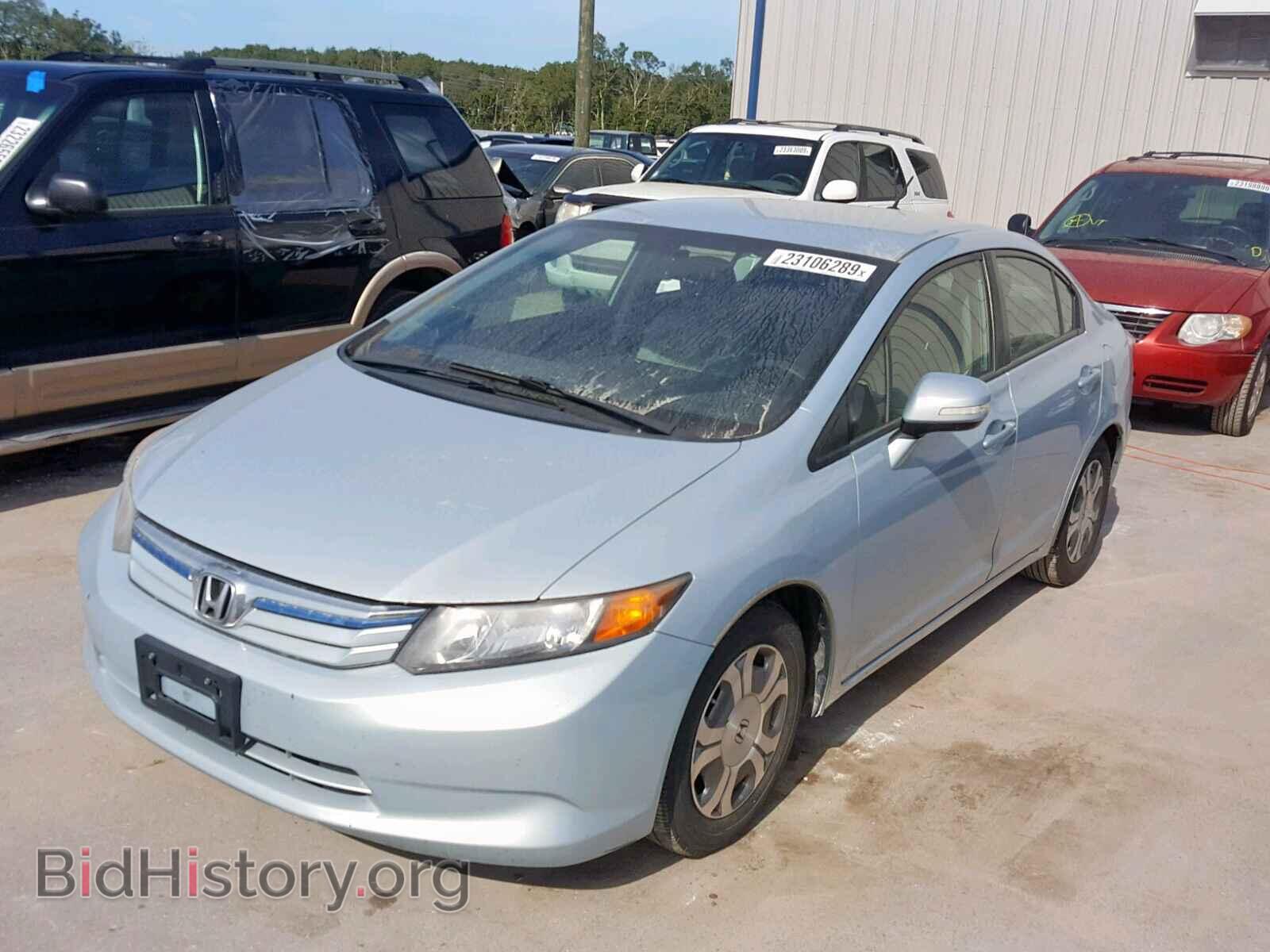 2012 HONDA CIVIC - VIN: JHMFB4F23CS000988 - Фото 2