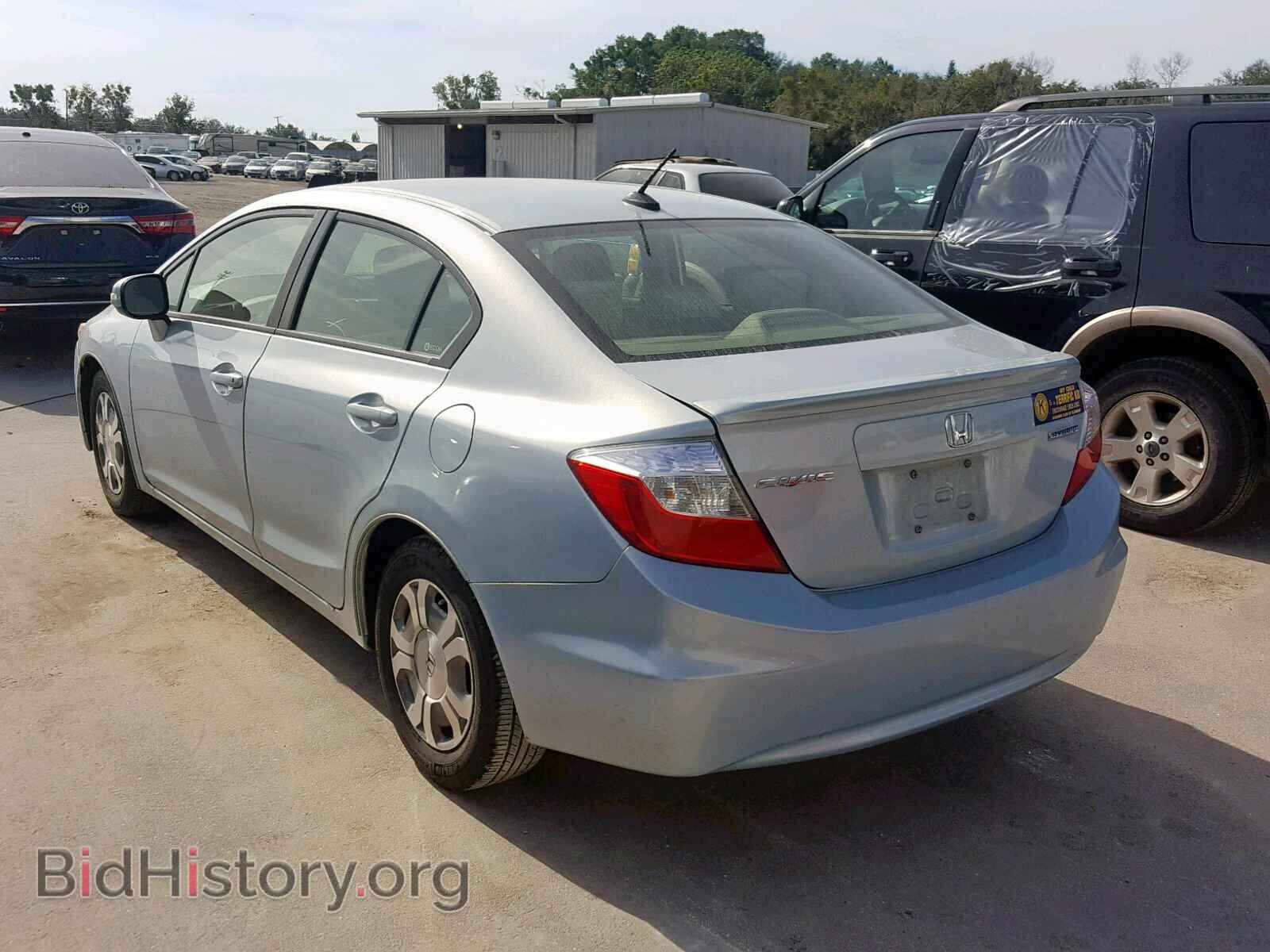 2012 HONDA CIVIC - VIN: JHMFB4F23CS000988 - Фото 3