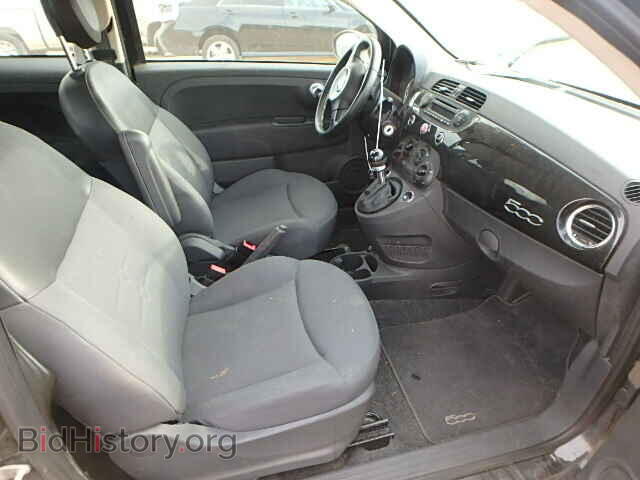 2012 FIAT 500 - VIN: 3C3CFFAR5CT304075 - Фото 5