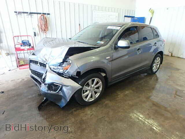 2015 MITSUBISHI OUTLANDER - VIN: 4A4AP3AU3FE014286 - Фото 2