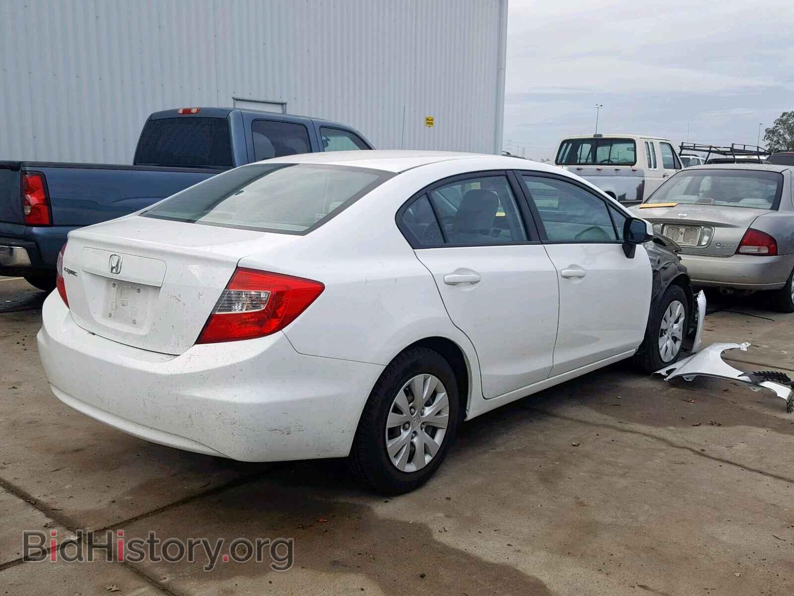 2012 HONDA CIVIC LX - VIN: 19XFB2F52CE391117 - Фото 4