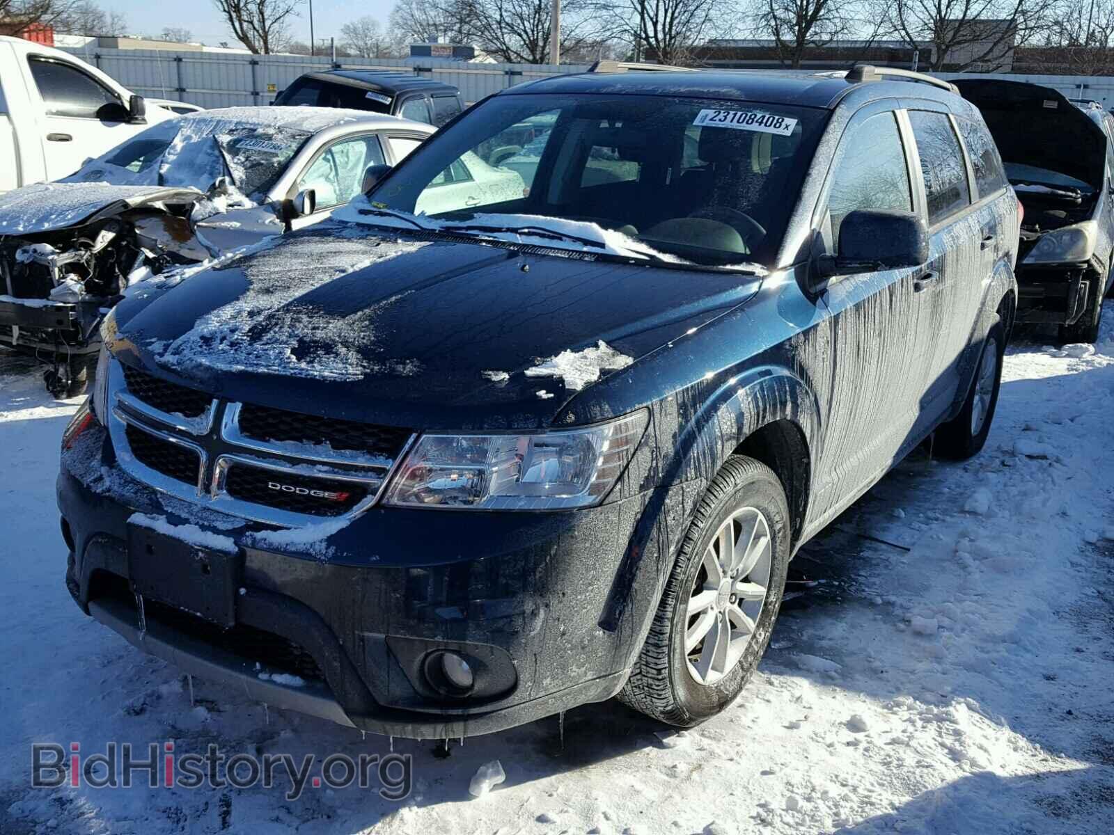 2014 DODGE JOURNEY - VIN: 3C4PDCBGXET112779 - Фото 2