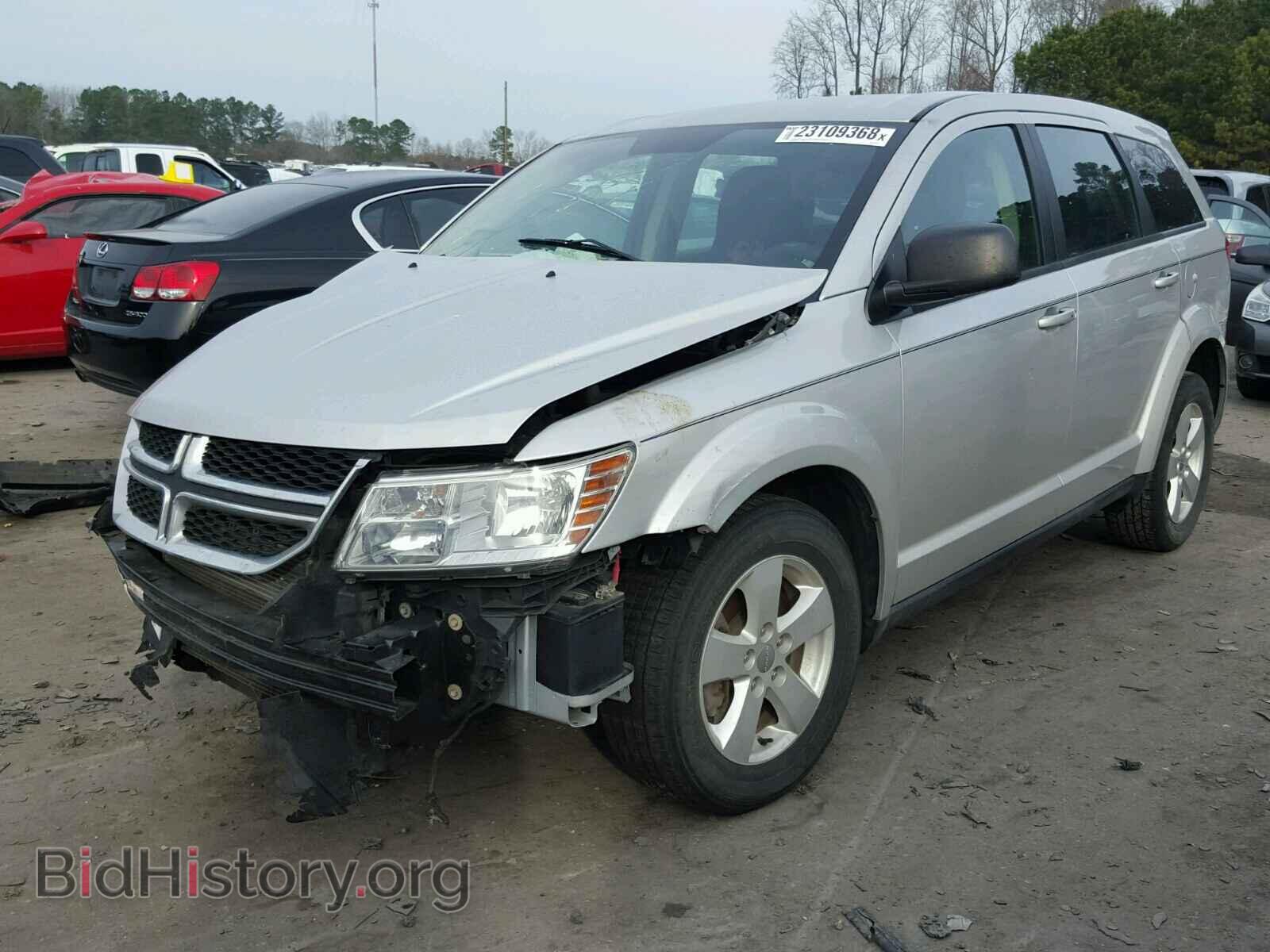 2013 DODGE JOURNEY - VIN: 3C4PDCABXDT626457 - Фото 2