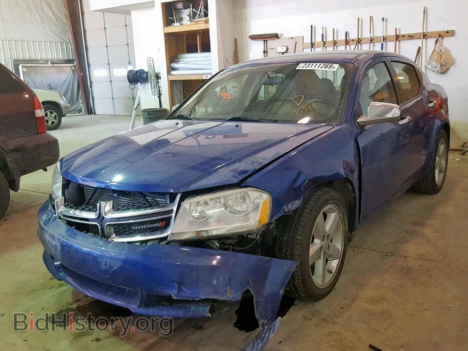 2013 DODGE AVENGER - VIN: 1C3CDZAB9DN730721 - Фото 2