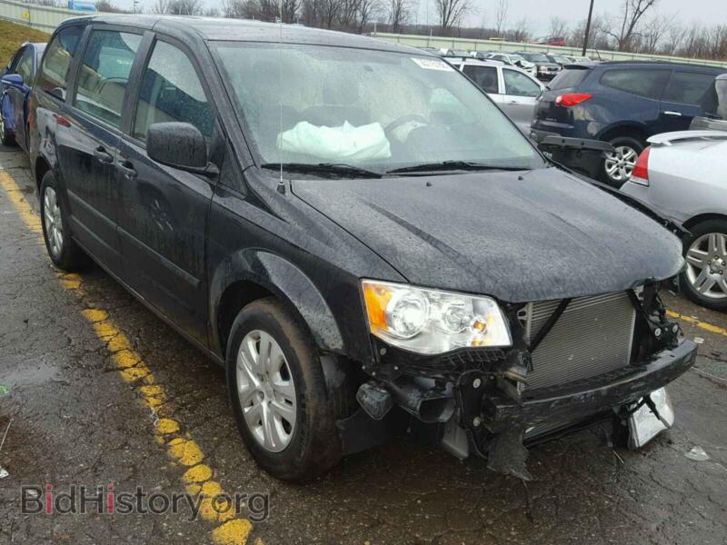 2016 Dodge CARAVAN Grand Cara (VIN 2C4RDGBG6GR183757) — photo 1 of 10, Copart, damage: front end