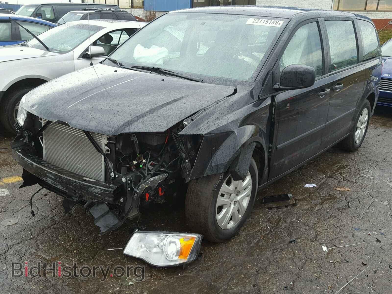 2016 DODGE CARAVAN - VIN: 2C4RDGBG6GR183757 - Фото 2