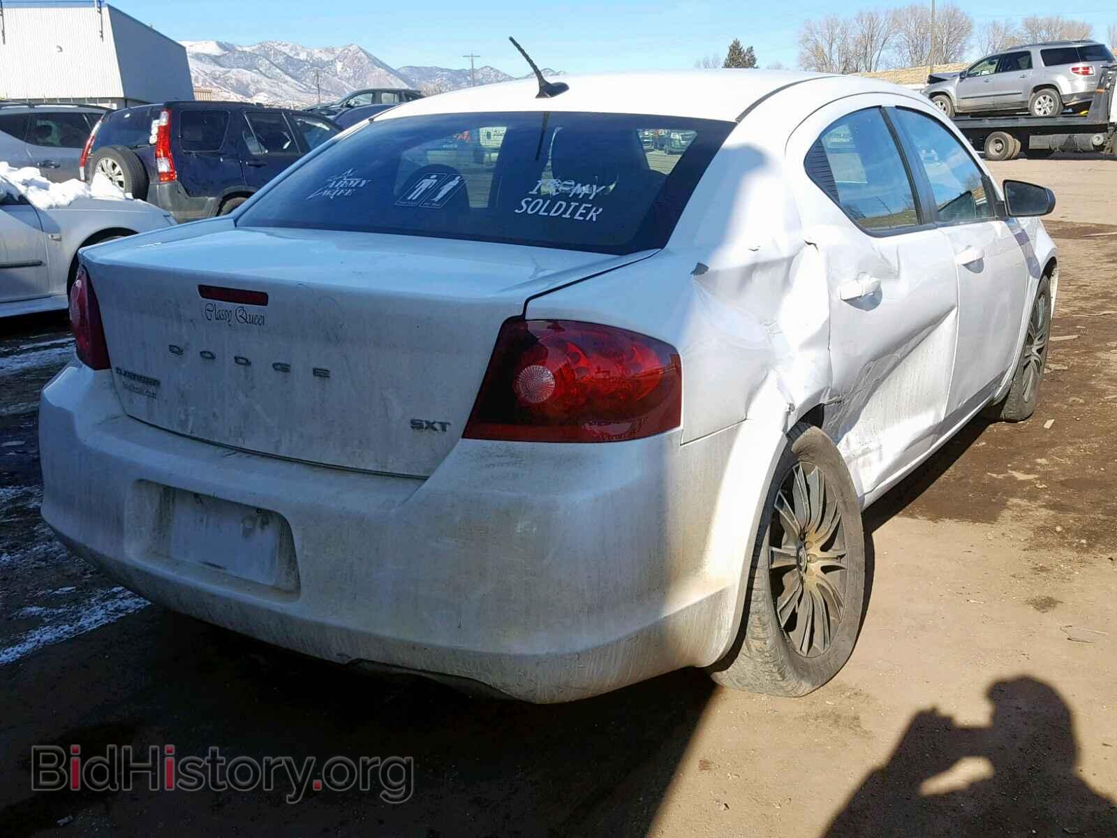 2012 DODGE AVENGER - VIN: 1C3CDZCB9CN291175 - Фото 4