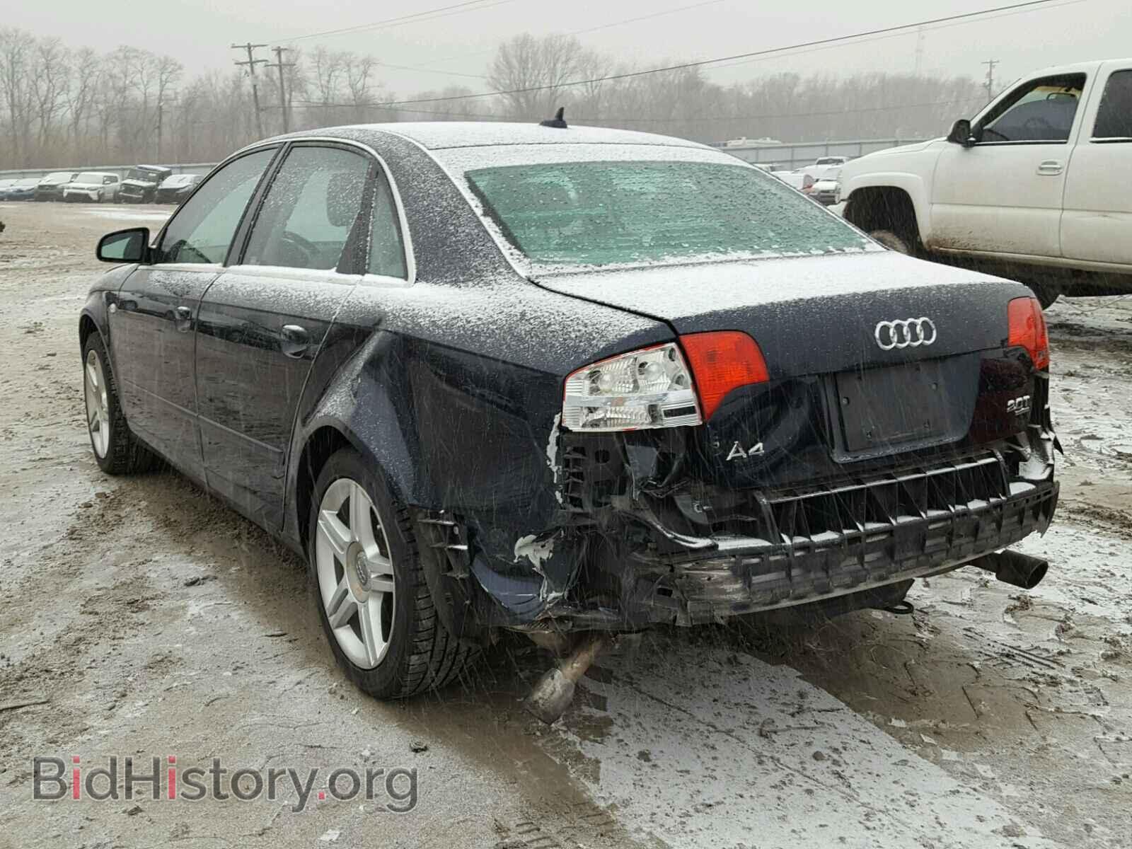 2007 AUDI A4 - VIN: WAUDF78E37A093025 - Фото 3