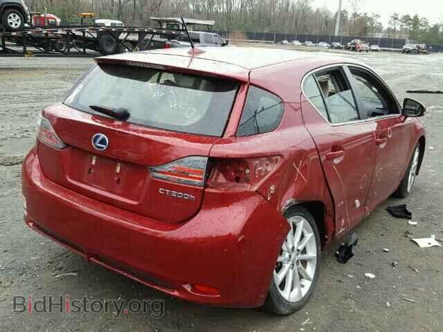 2012 LEXUS CT 200 - VIN: JTHKD5BHXC2049081 - Фото 4
