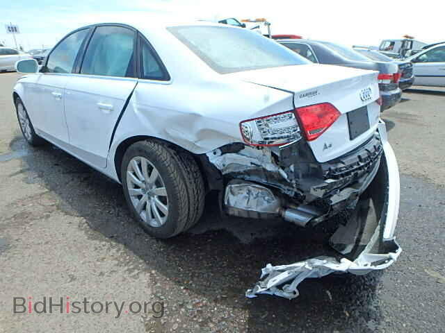 2012 AUDI A4 - VIN: WAUAFAFLXCA115825 - Фото 3