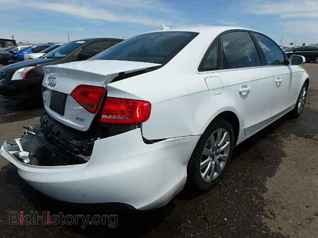 2012 AUDI A4 - VIN: WAUAFAFLXCA115825 - Фото 4