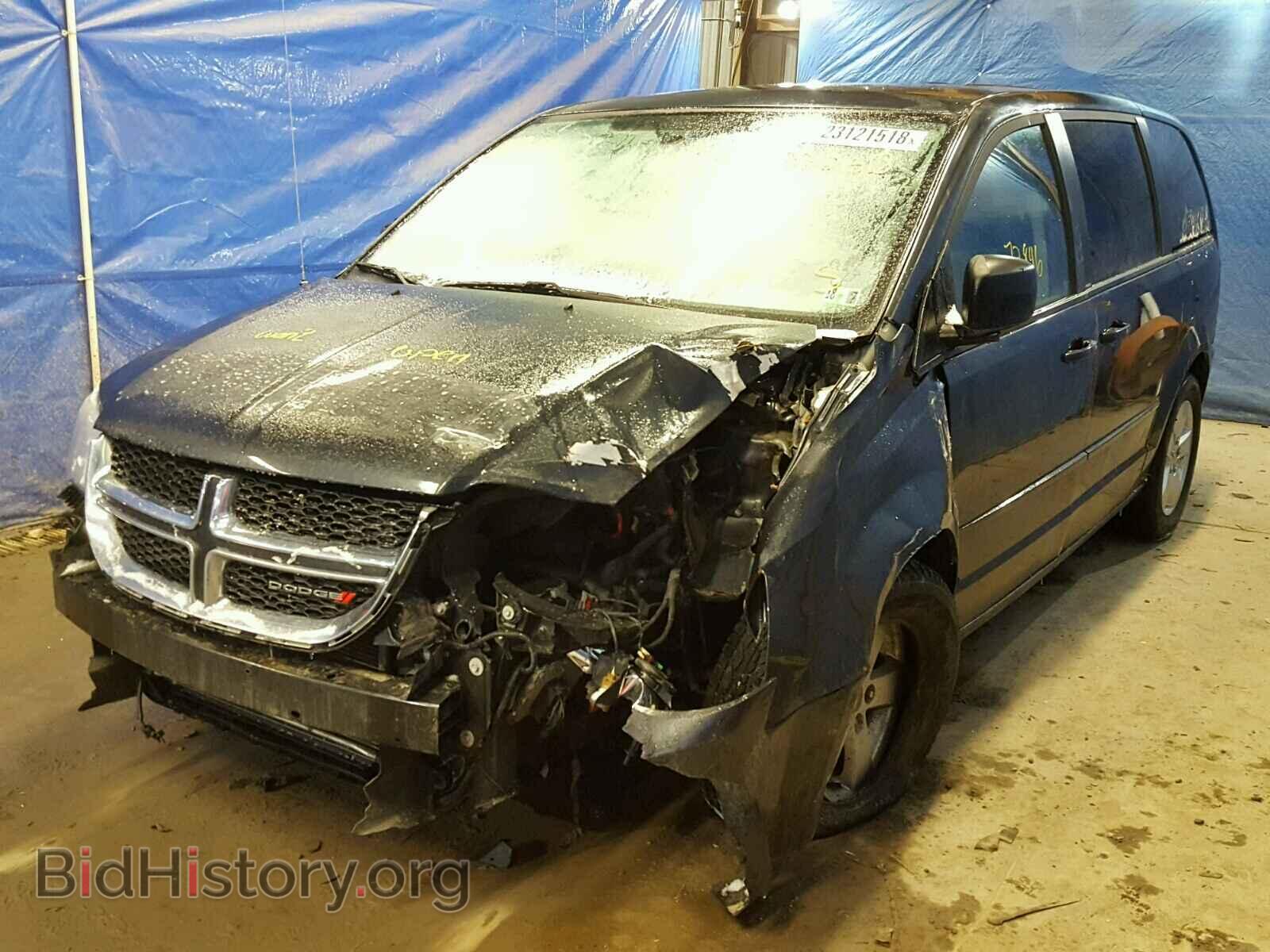 2013 DODGE CARAVAN - VIN: 2C4RDGBG6DR740162 - Фото 2