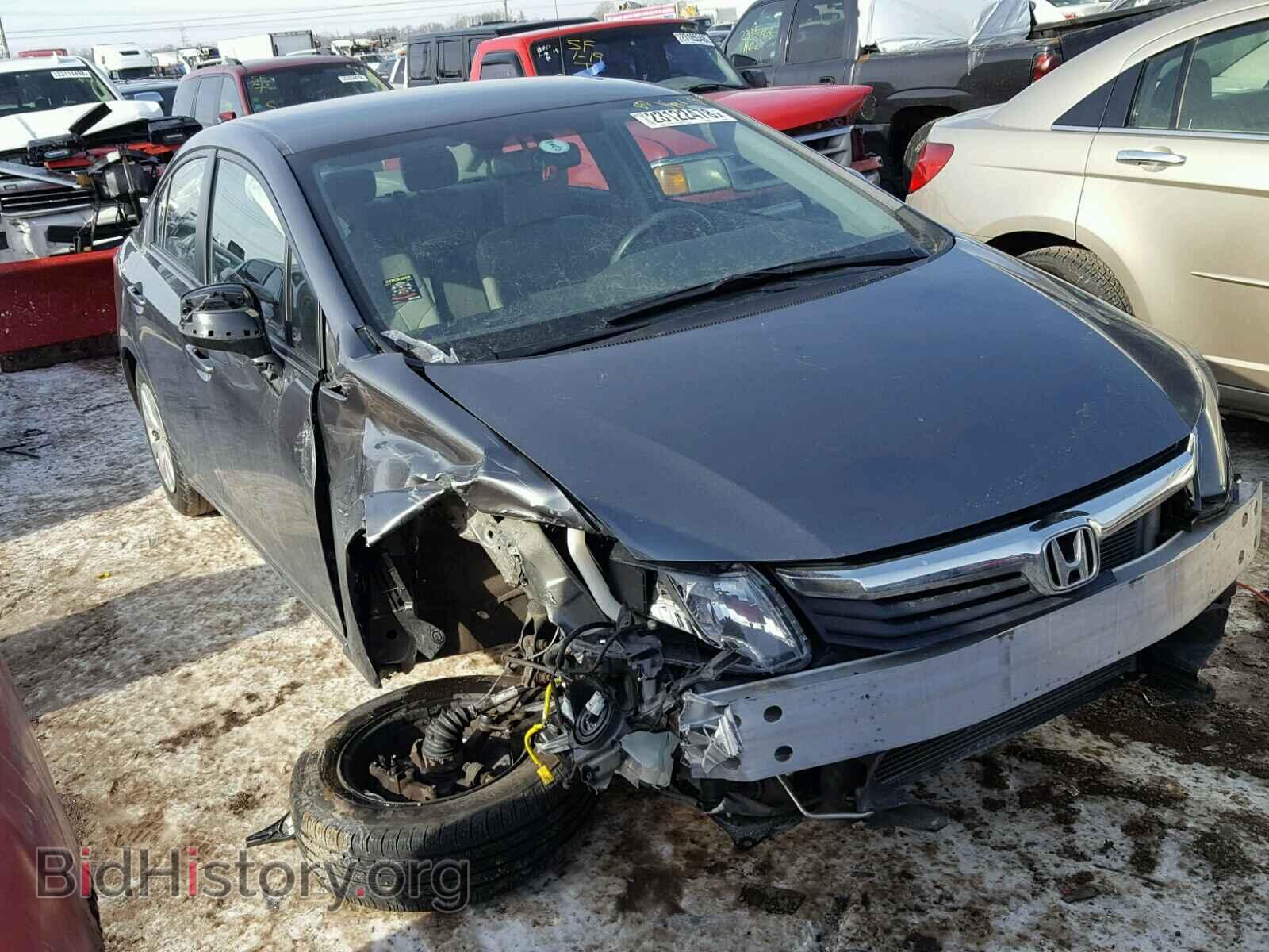 Photo 19XFB2F57CE100823 - HONDA CIVIC 2012
