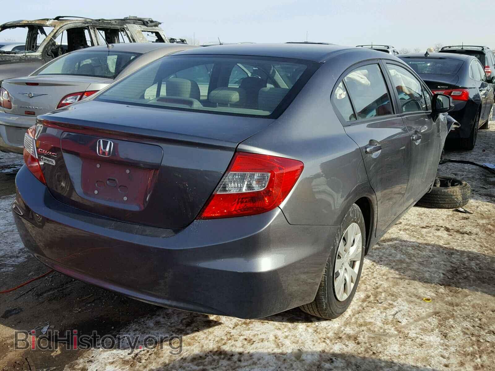2012 HONDA CIVIC - VIN: 19XFB2F57CE100823 - Фото 4