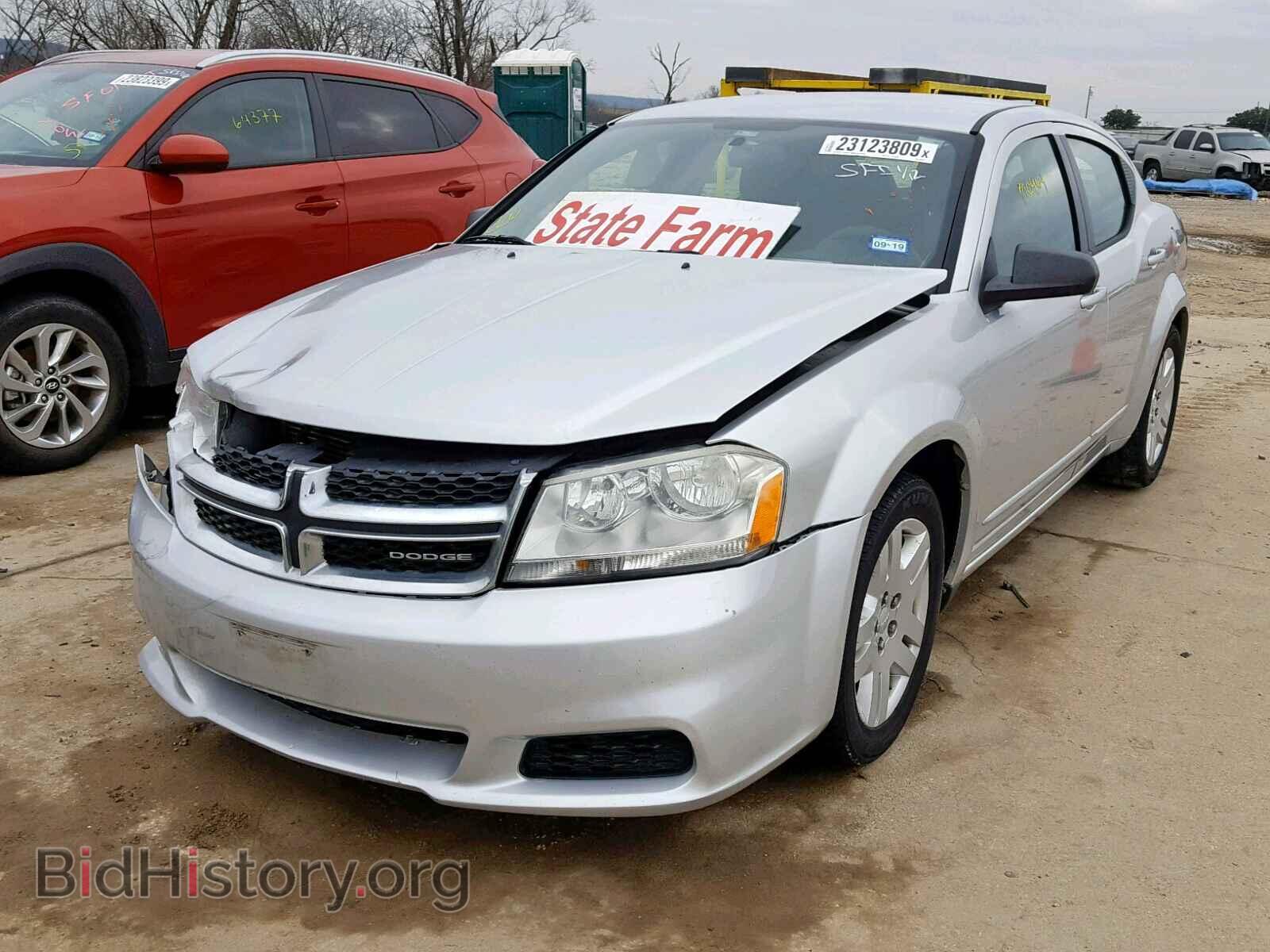 2011 DODGE AVENGER - VIN: 1B3BD4FB2BN590531 - Фото 2