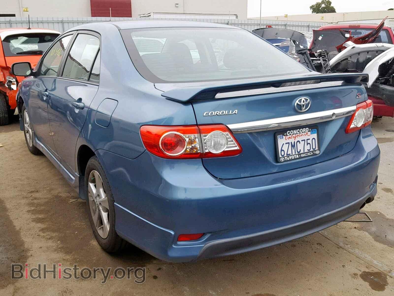 2013 TOYOTA COROLLA BA - VIN: 5YFBU4EE2DP119415 - Фото 3