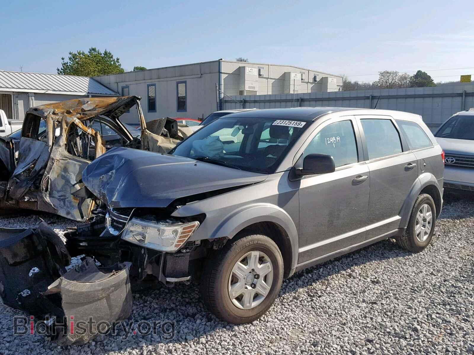 2012 DODGE JOURNEY SE - VIN: 3C4PDCAB1CT255753 - Фото 2