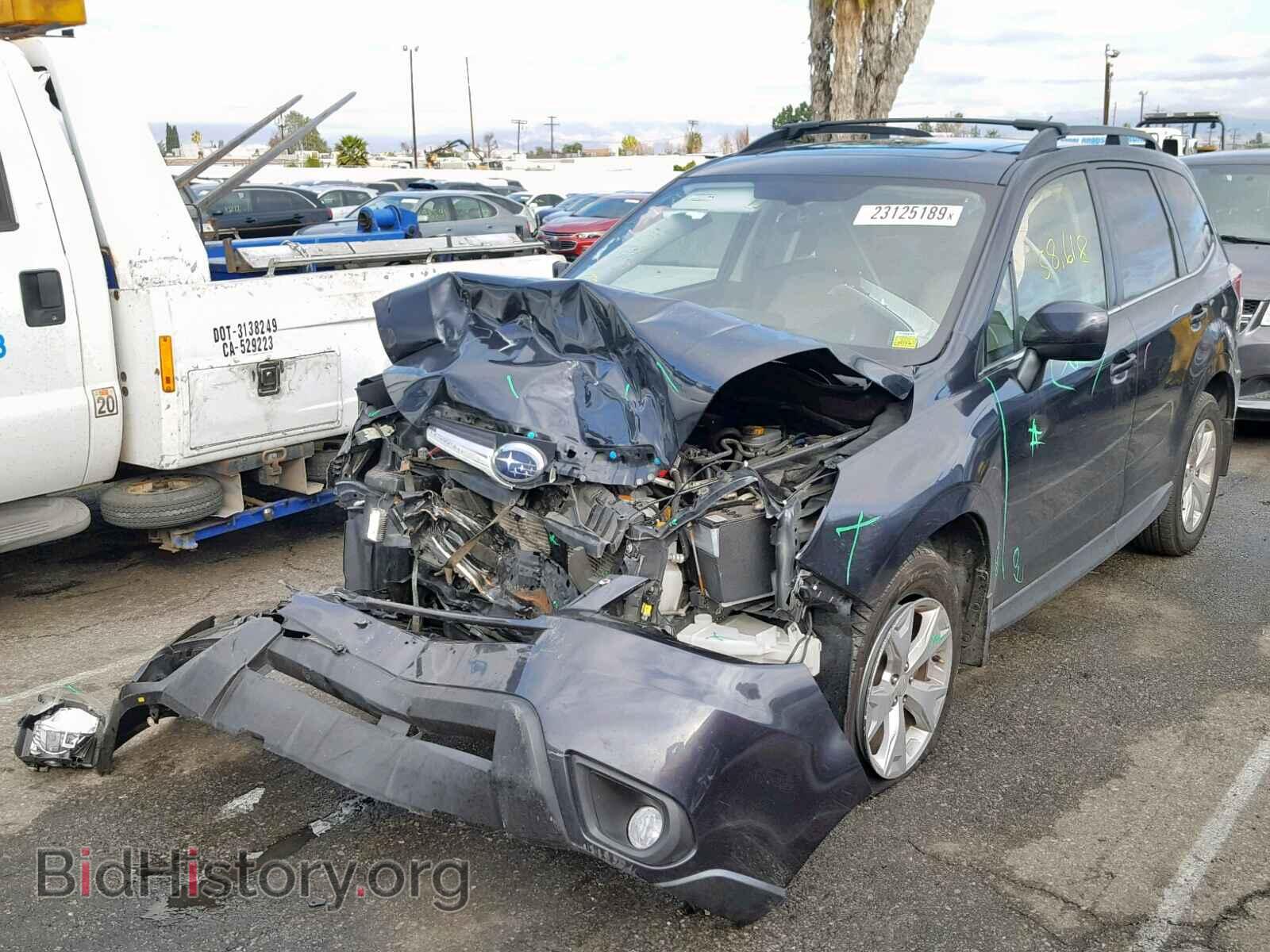 2014 SUBARU FORESTER - VIN: JF2SJAHC5EH456614 - Фото 2