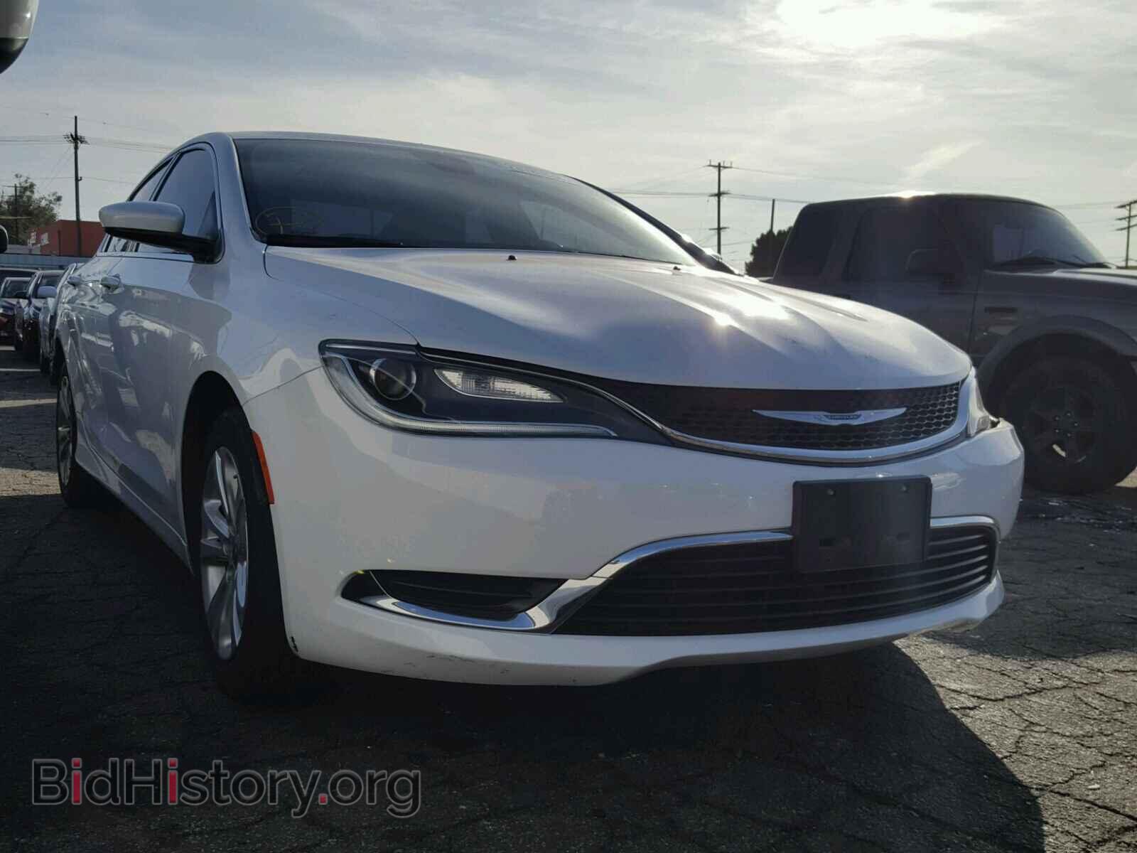 Фотография 1C3CCCAB0GN169555 - CHRYSLER 200 2016