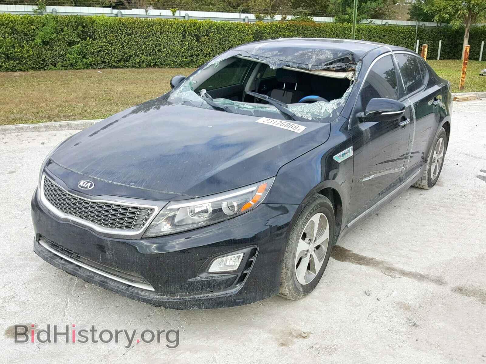 2014 KIA OPTIMA - VIN: KNAGM4ADXE5064906 - Фото 2