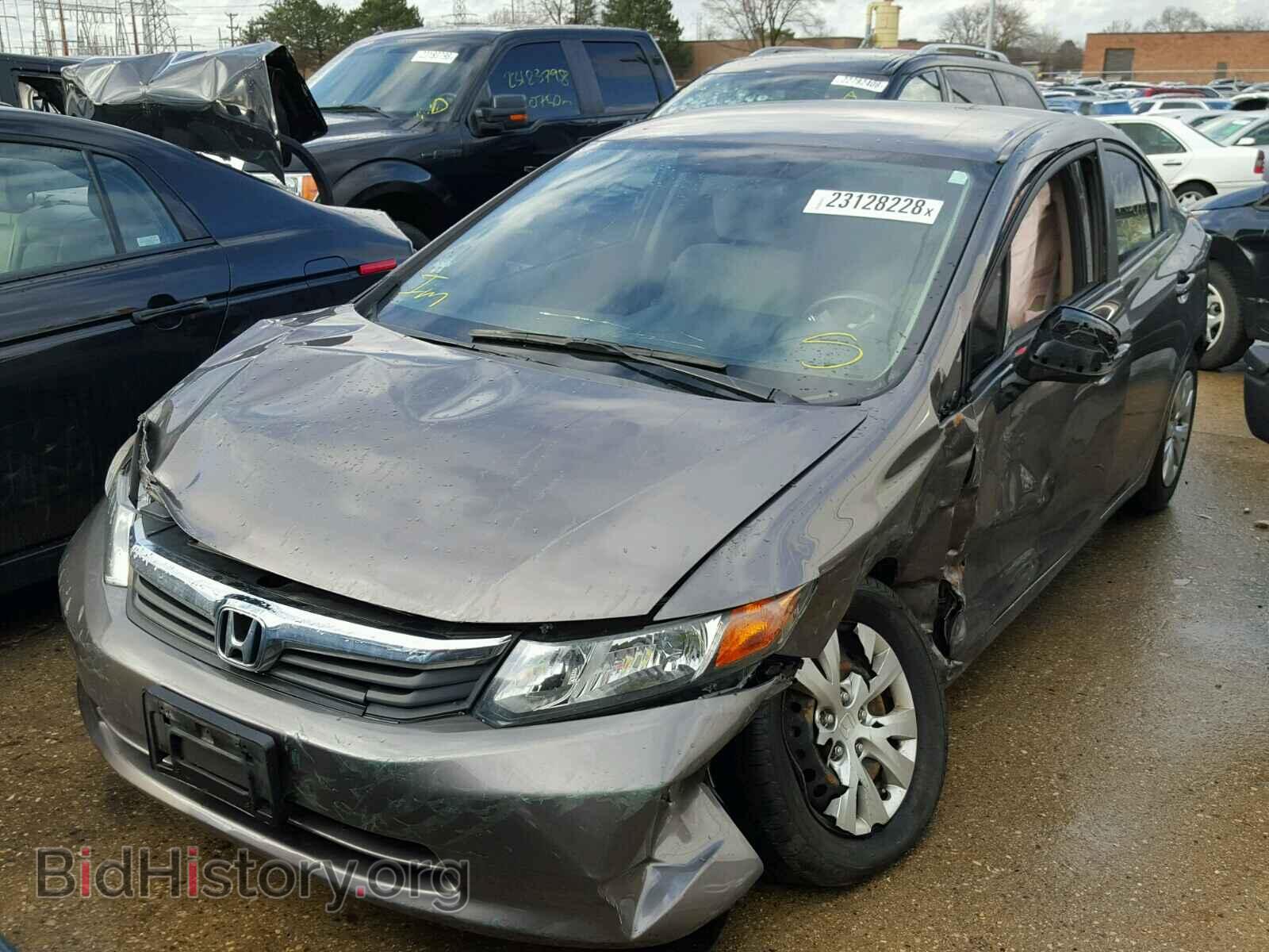 2012 HONDA CIVIC - VIN: 19XFB2F51CE026007 - Фото 2