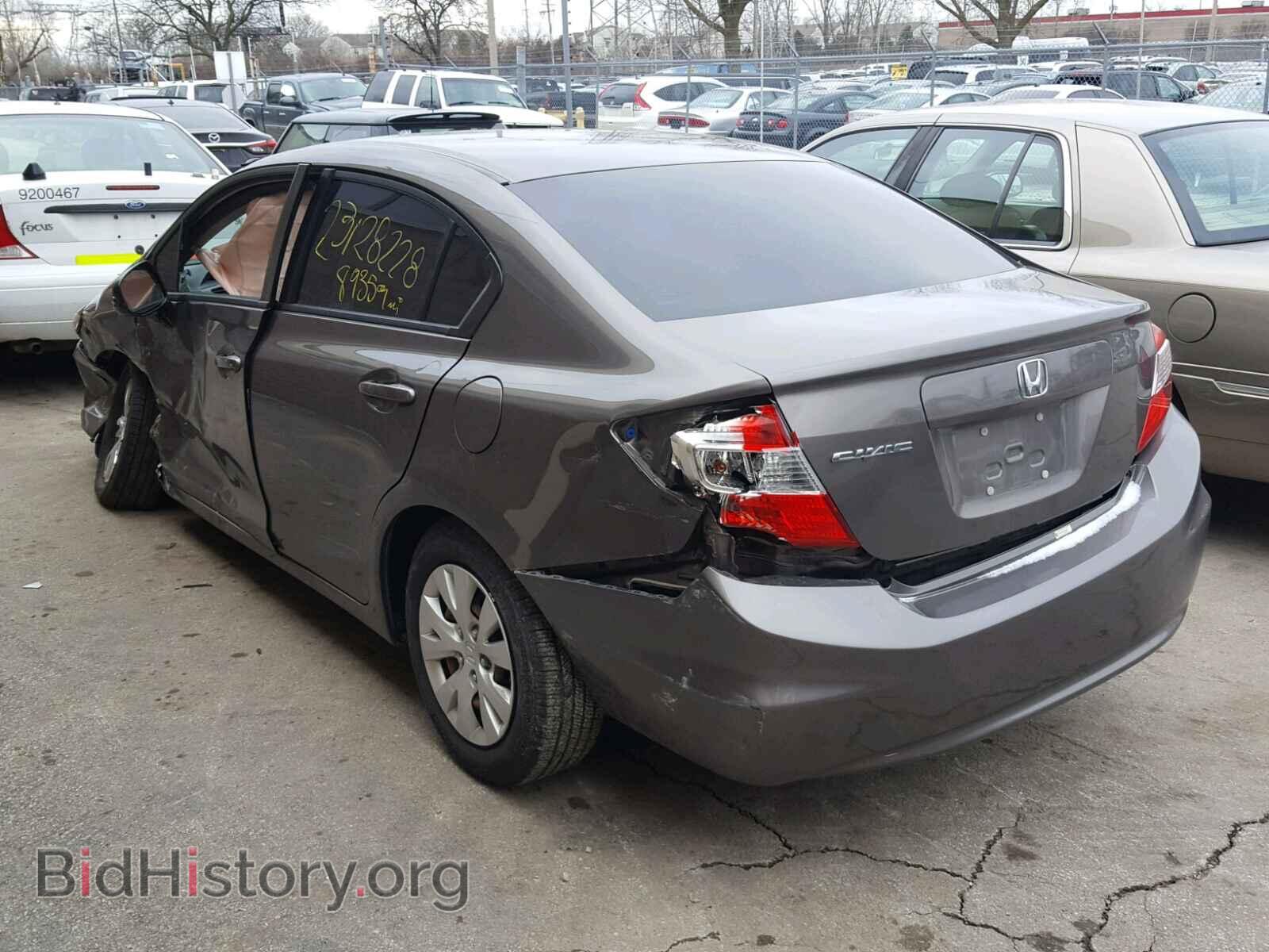 2012 HONDA CIVIC - VIN: 19XFB2F51CE026007 - Фото 3