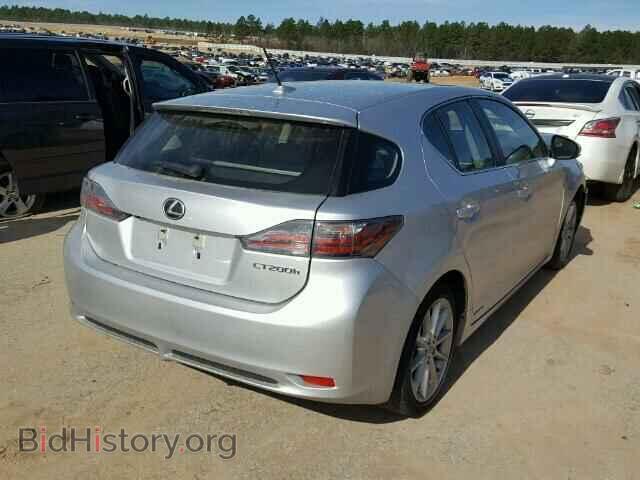 2013 LEXUS CT 200 - VIN: JTHKD5BH4D2173249 - Фото 4
