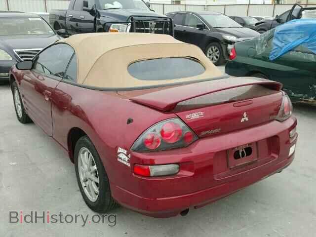 2002 MITSUBISHI ECLIPSE - VIN: 4A3AE45G92E010614 - Фото 3