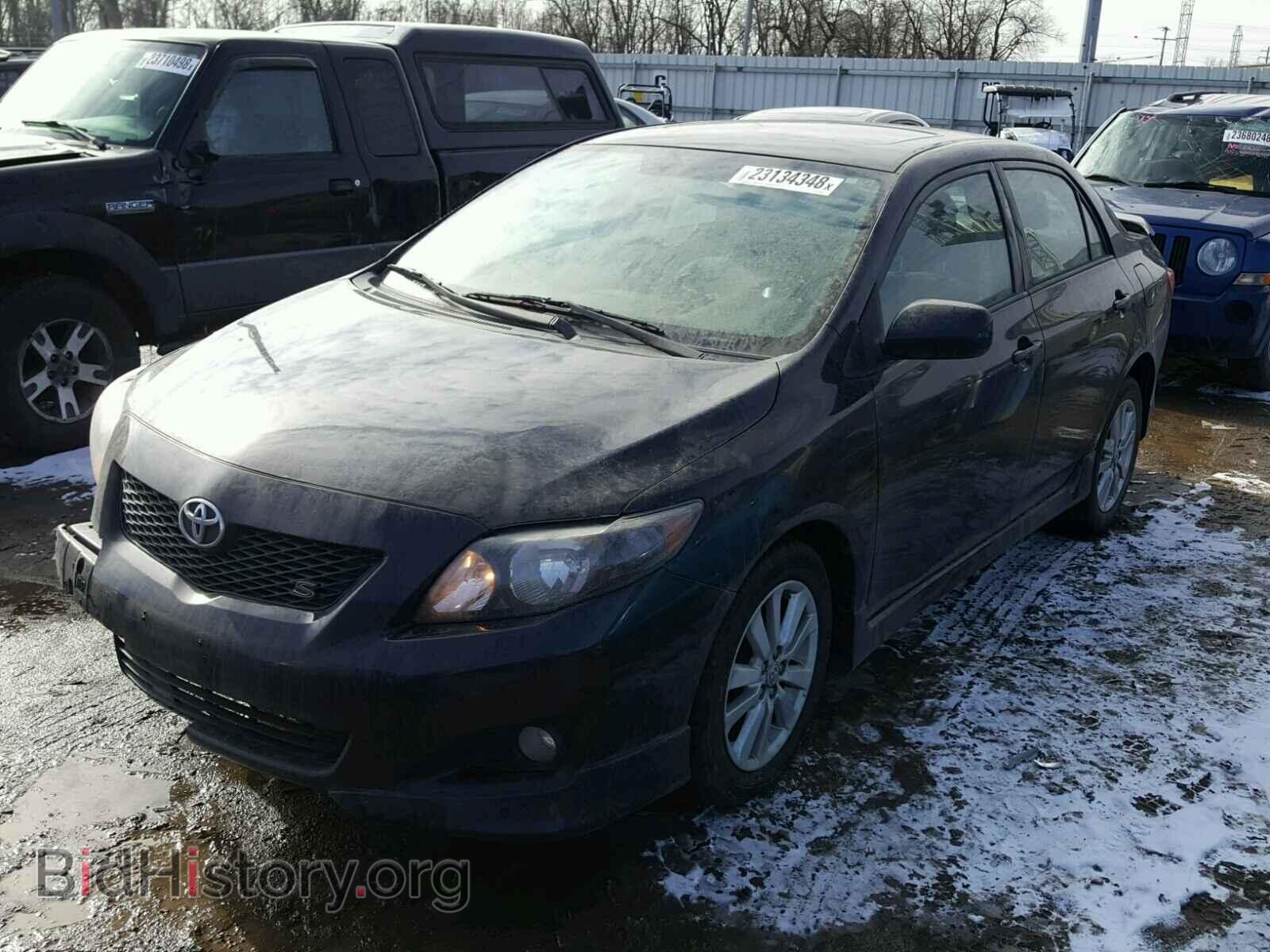 2010 TOYOTA COROLLA BA - VIN: 2T1BU4EEXAC405542 - Фото 2