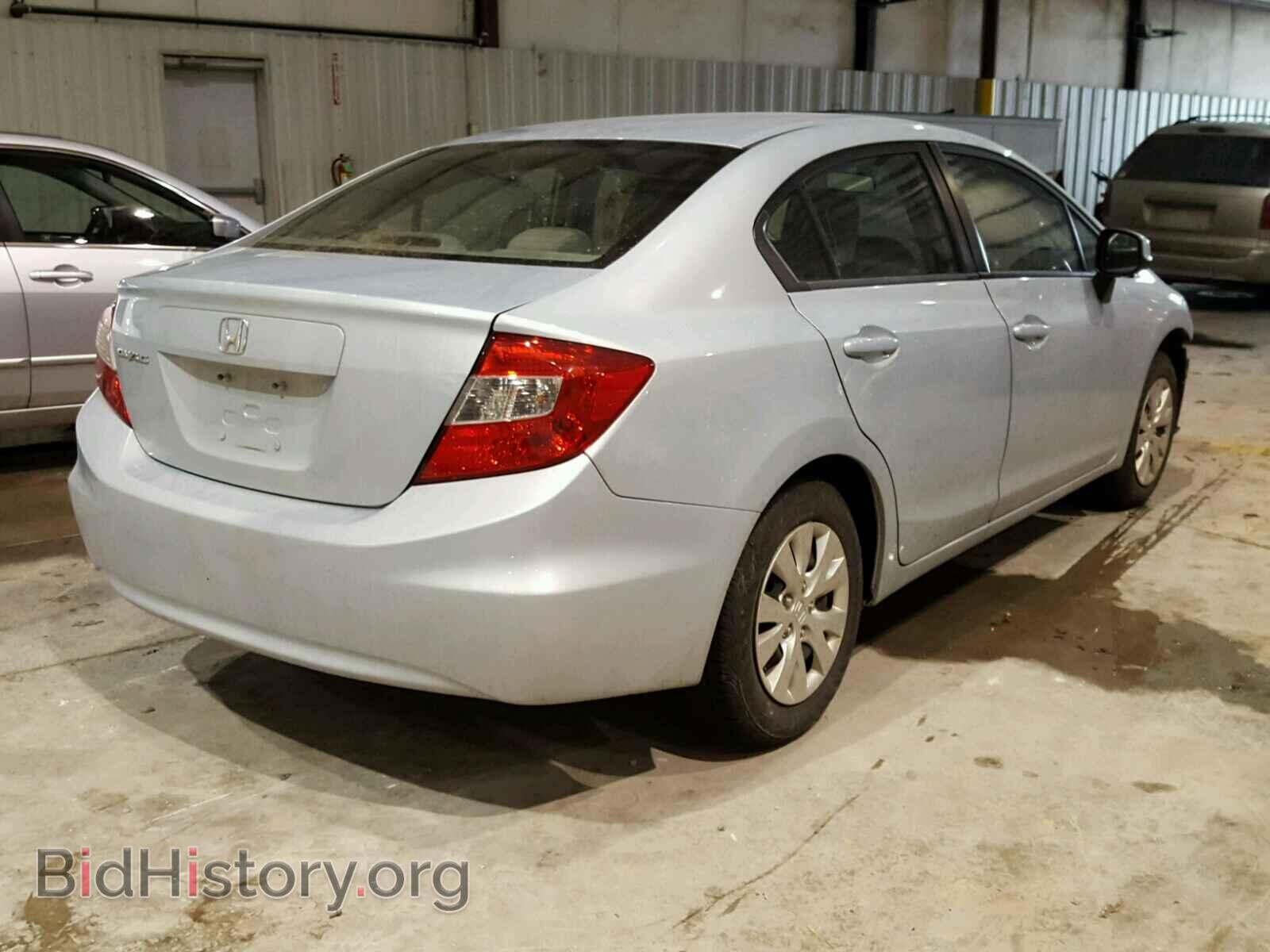 2012 HONDA CIVIC - VIN: 19XFB2F59CE009827 - Фото 4