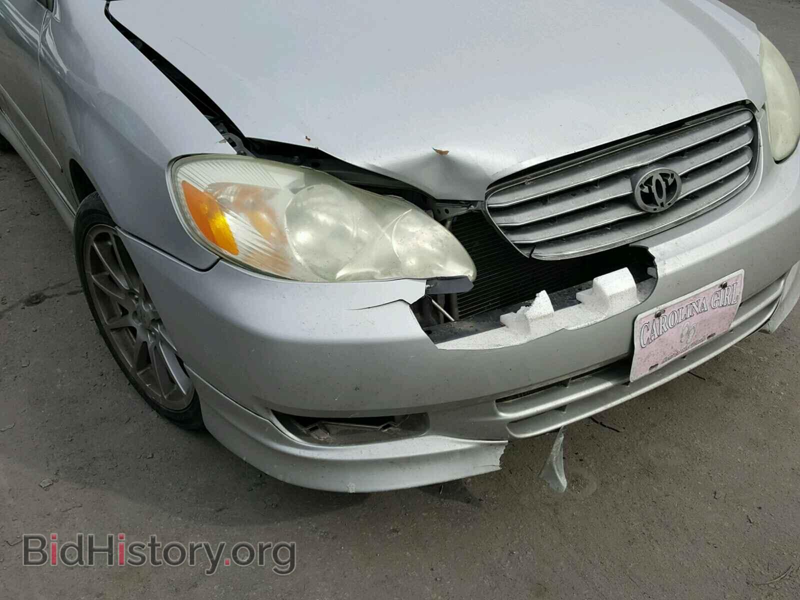 2003 TOYOTA COROLLA - VIN: 2T1BR38E73C124194 - Фото 9