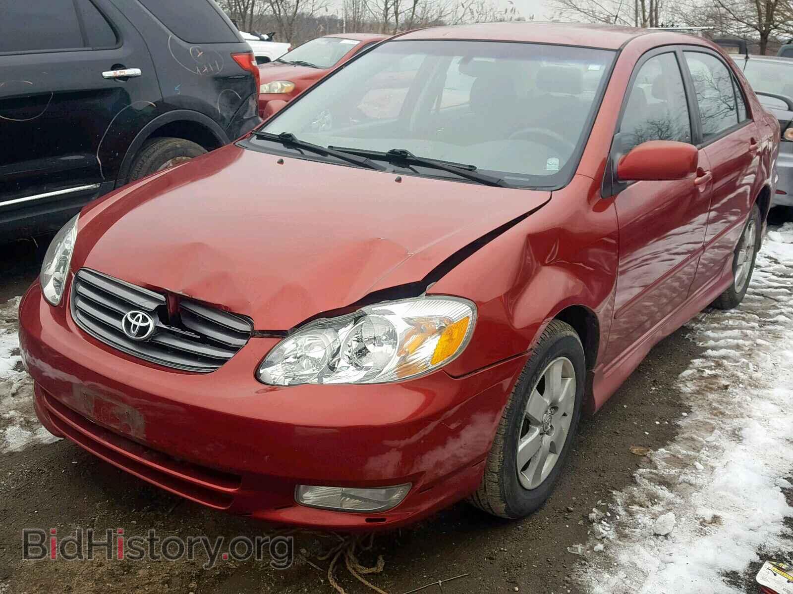2003 TOYOTA COROLLA - VIN: 2T1BR32E83C160257 - Photo 2