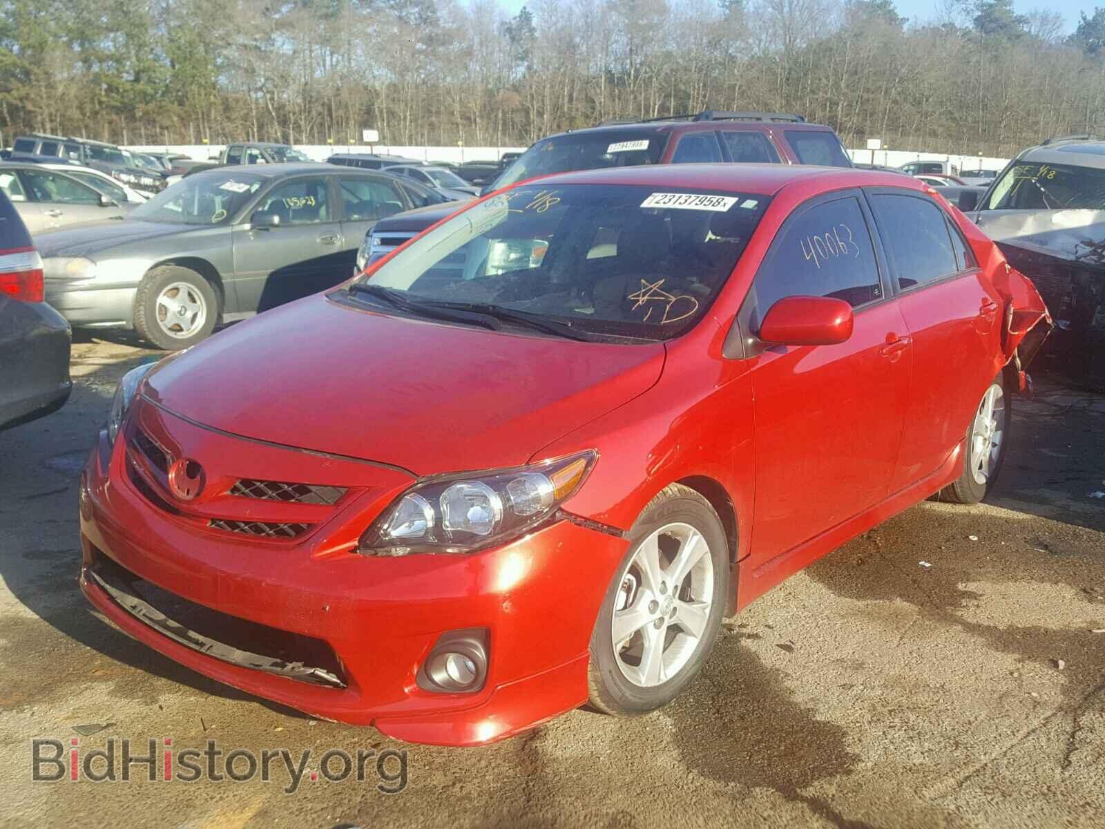 2012 TOYOTA COROLLA BA - VIN: 5YFBU4EEXCP037396 - Фото 2