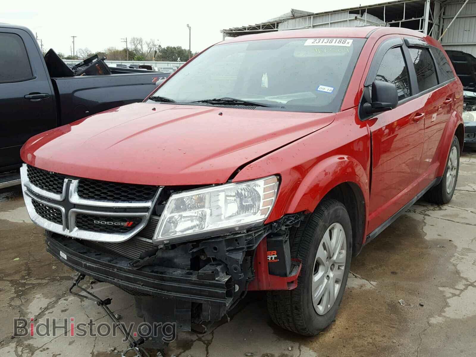 2014 DODGE JOURNEY - VIN: 3C4PDCAB9ET166564 - Фото 2