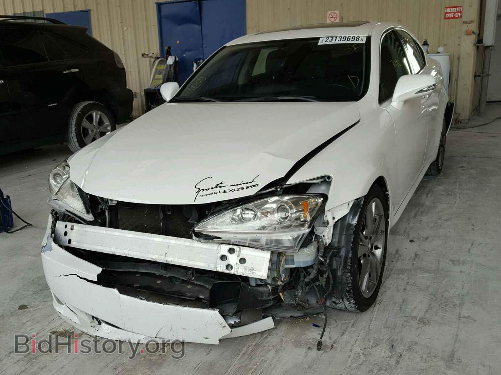 2010 LEXUS IS250 - VIN: JTHBF5C27A2099003 - Фото 2