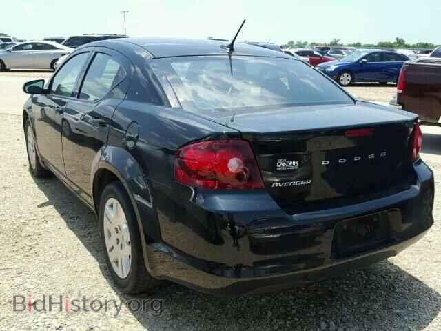 2014 DODGE AVENGER - VIN: 1C3CDZAB7EN221101 - Фото 3