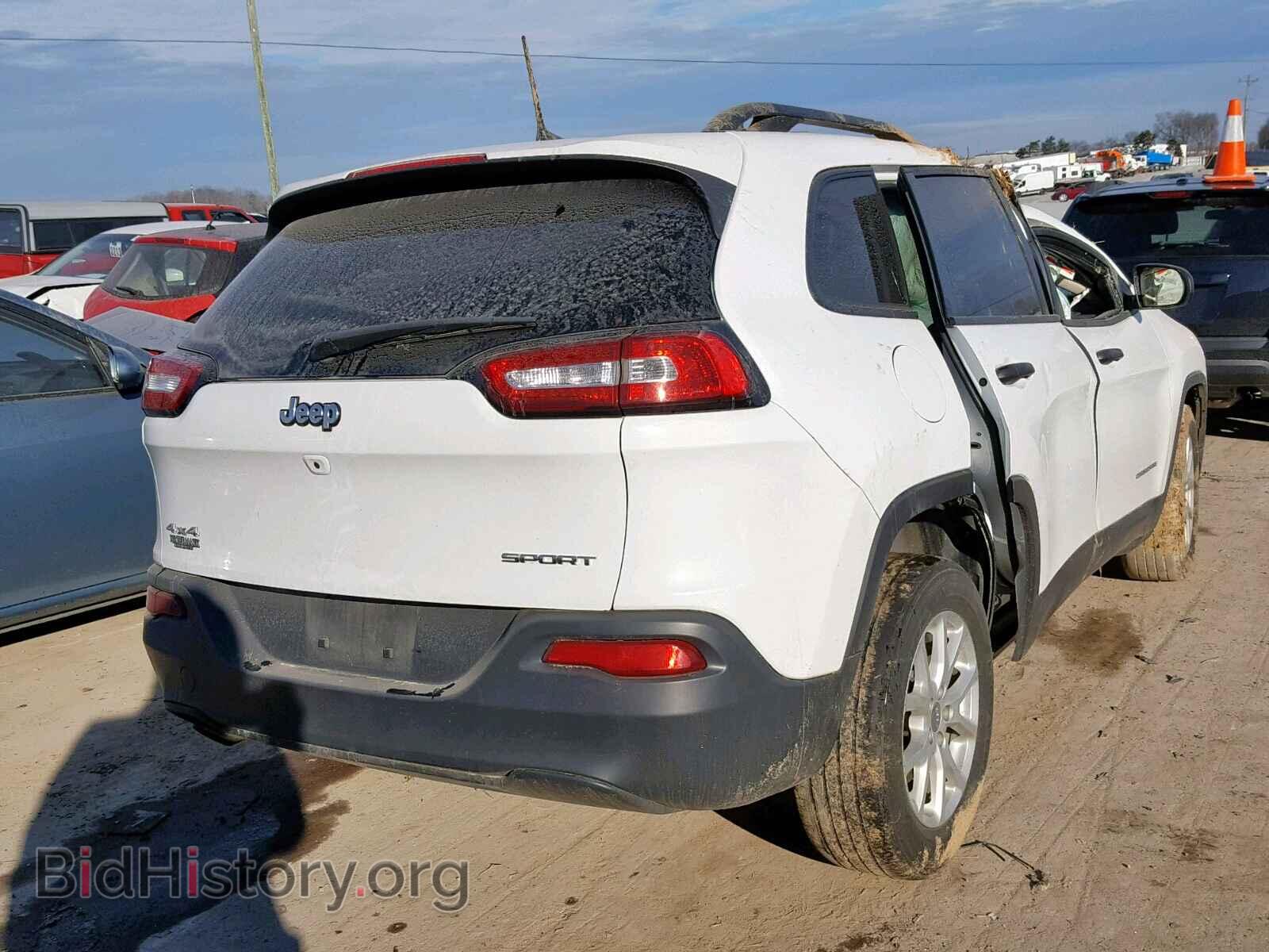 2016 JEEP CHEROKEE S - VIN: 1C4PJMAB1GW250681 - Фото 4