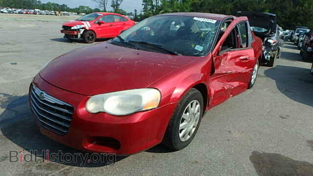 2006 CHRYSLER SEBRING - VIN: 1C3EL46X06N275943 - Фото 2
