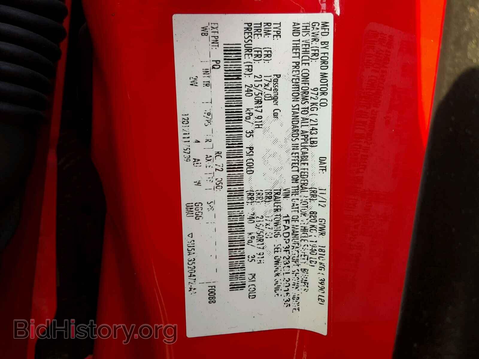 2013 FORD FOCUS - VIN: 1FADP3F23DL201635 - Photo 10