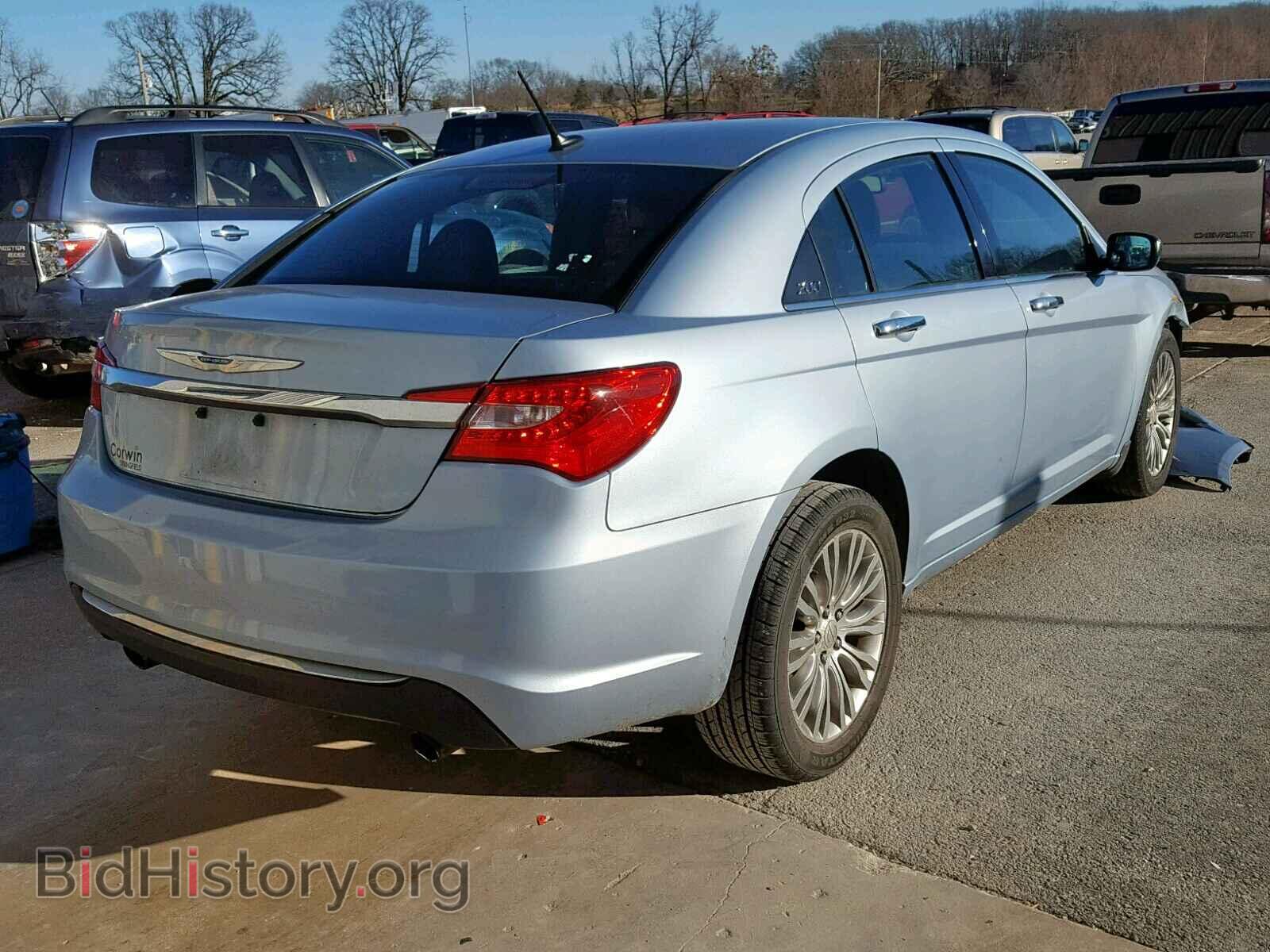 2012 CHRYSLER 200 - VIN: 1C3CCBCGXCN308250 - Фото 4