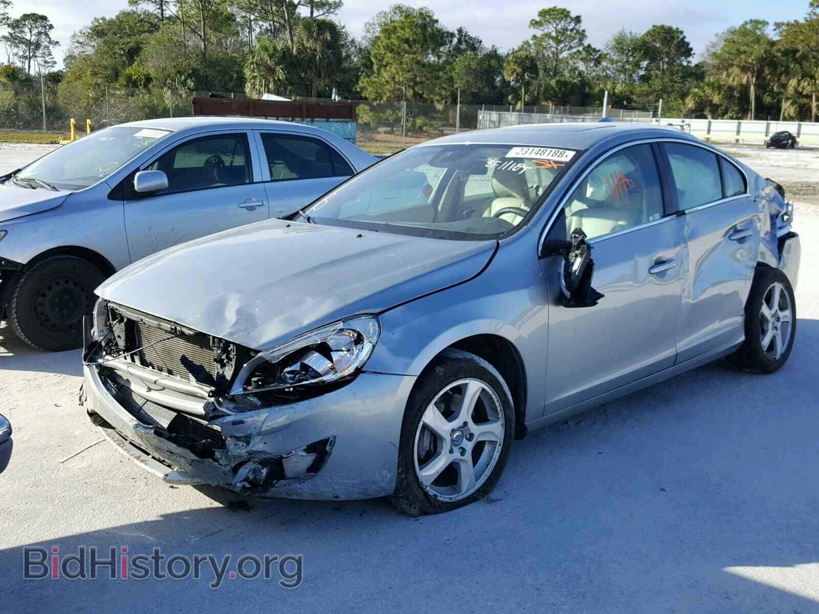 2013 VOLVO S60 - VIN: YV1612FS4D2201710 - Фото 2