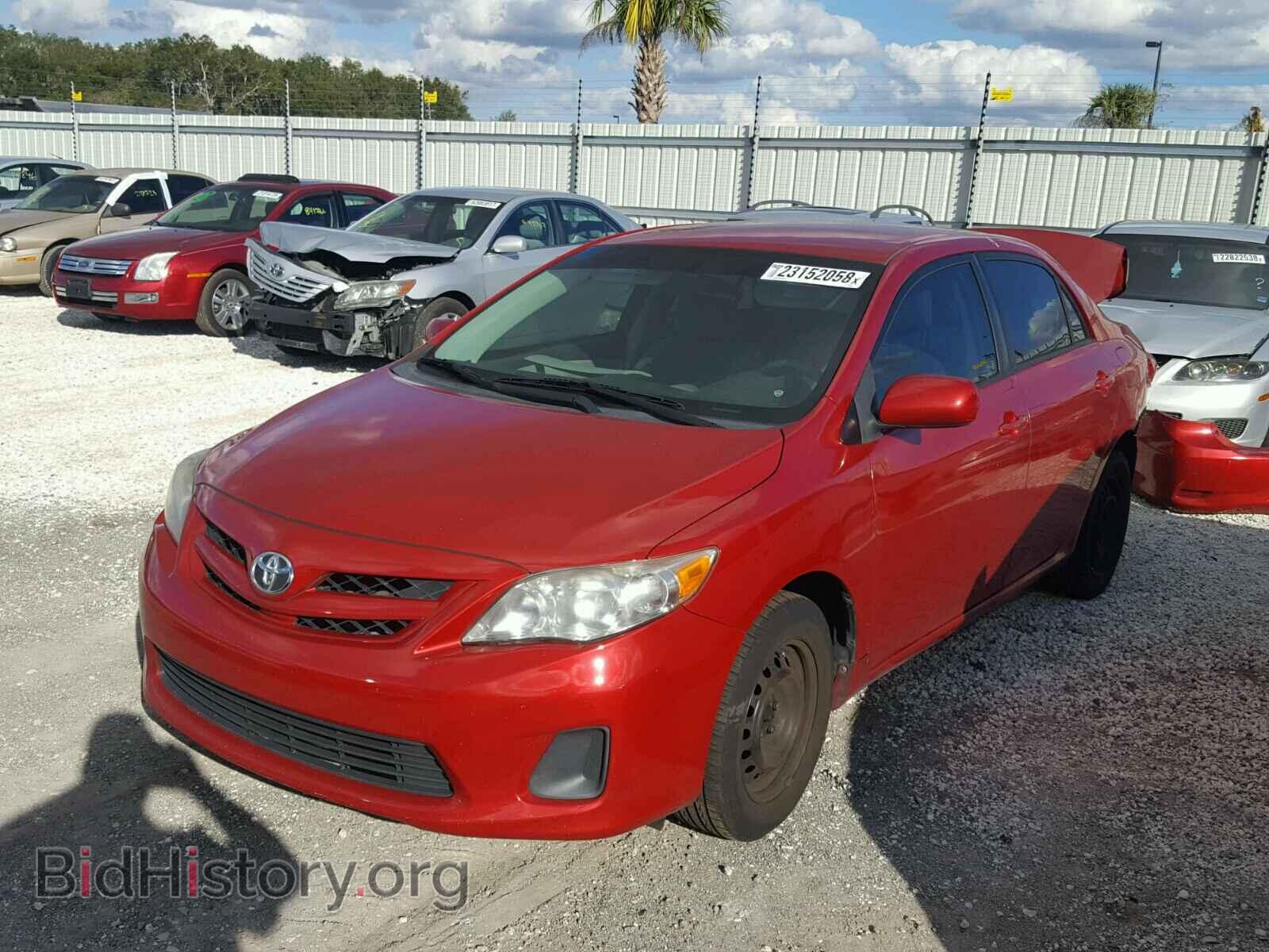 2011 TOYOTA COROLLA BA - VIN: 2T1BU4EEXBC649564 - Фото 2