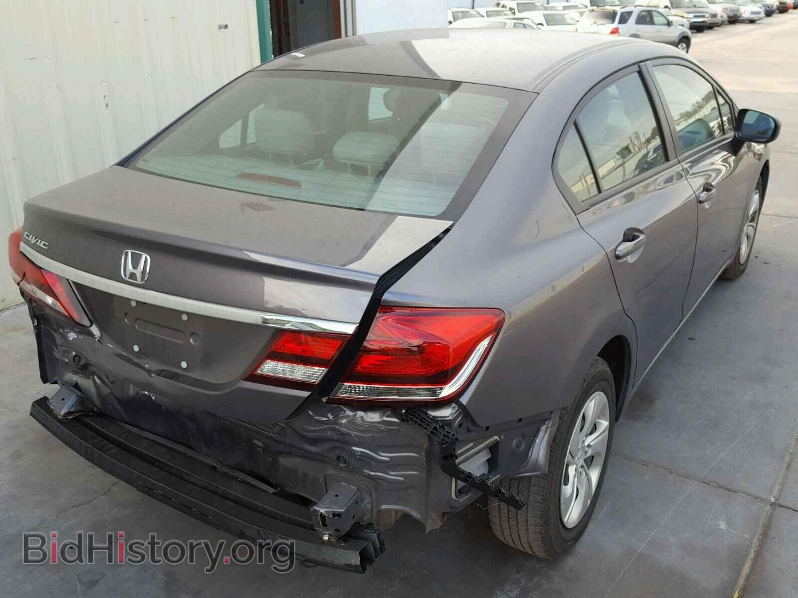 2014 HONDA CIVIC - VIN: 19XFB2F53EE230391 - Фото 4