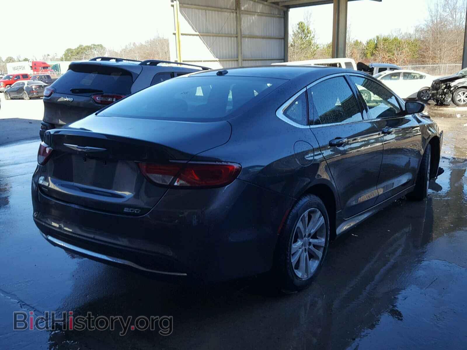 2015 CHRYSLER 200 - VIN: 1C3CCCAB1FN594765 - Photo 4