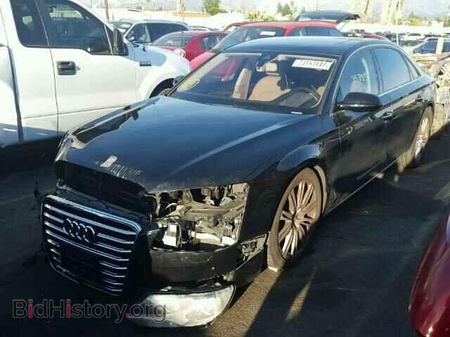 2013 AUDI A8 - VIN: WAURGAFD7DN024370 - Фото 2