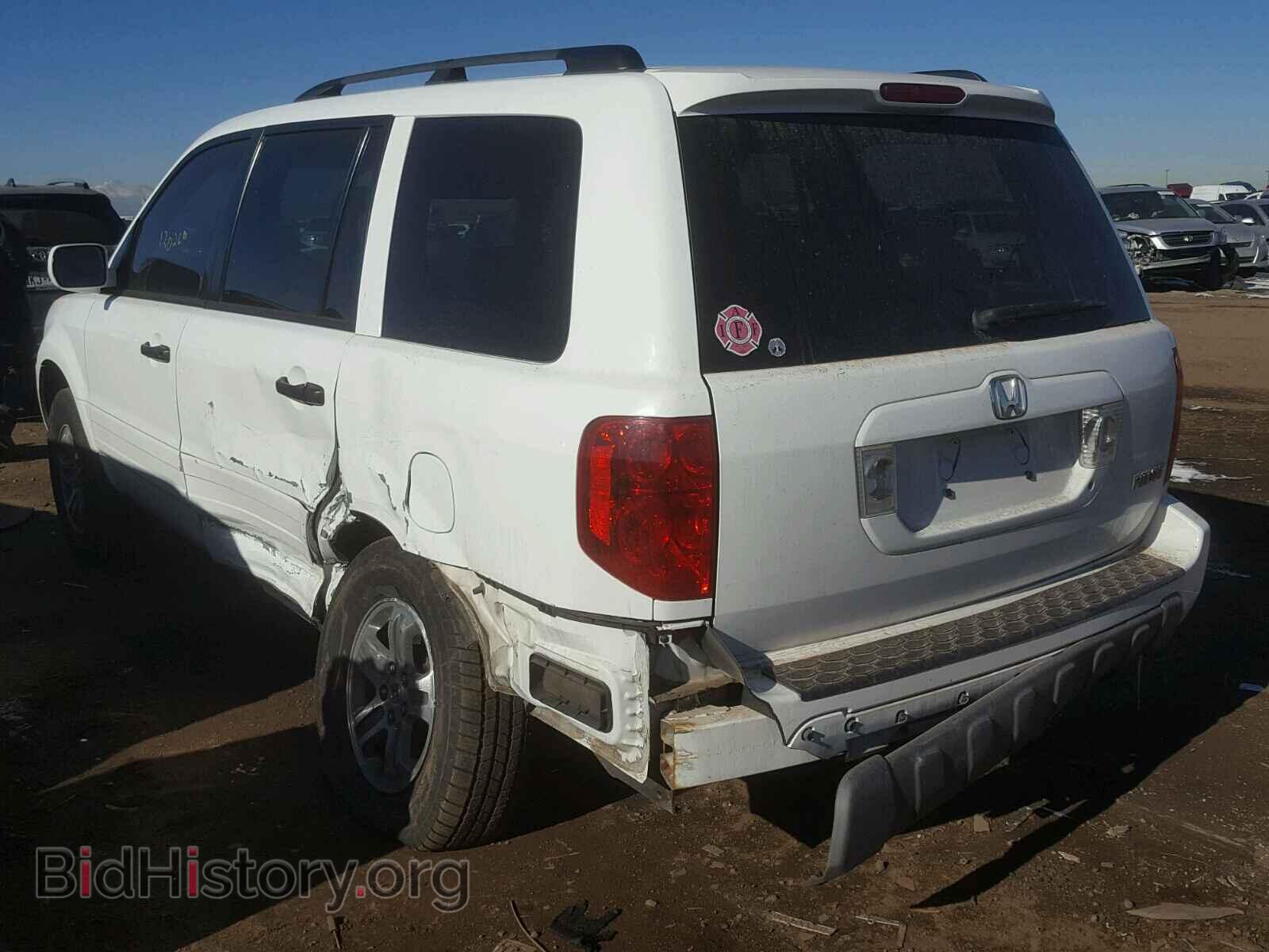 2005 HONDA PILOT - VIN: 5FNYF18625B041318 - Фото 3