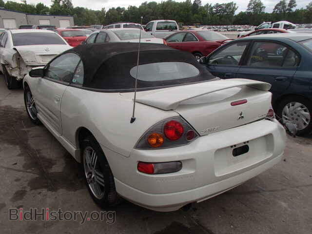 2003 MITSUBISHI ECLIPSE - VIN: 4A3AE75H23E031445 - Photo 3