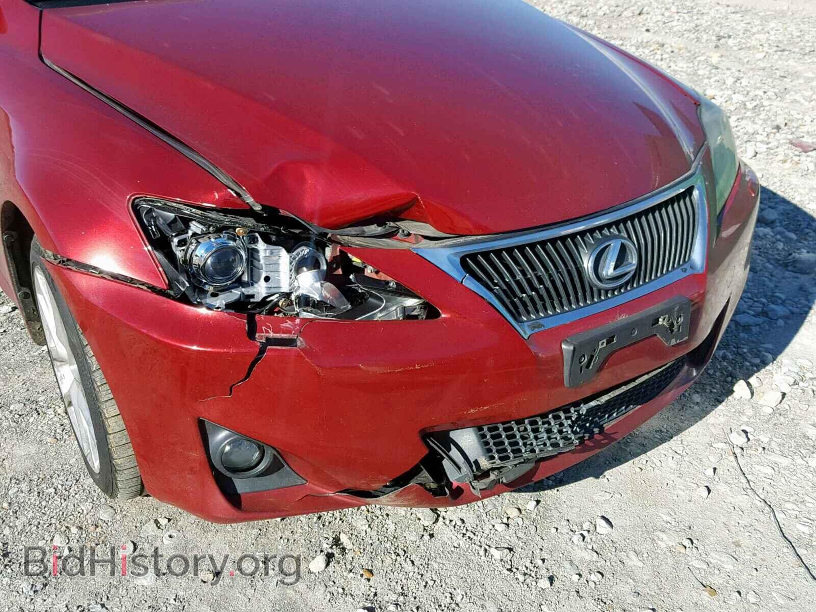 2011 LEXUS IS 250 - VIN: JTHCF5C21B2035075 - Фото 9