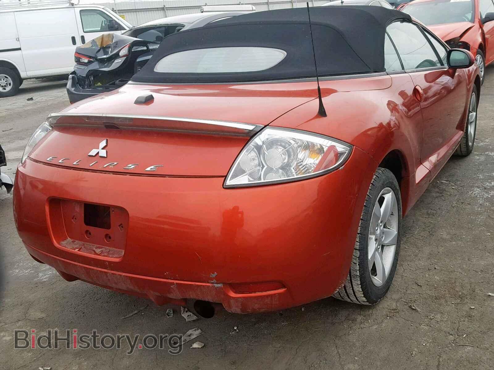 2008 MITSUBISHI ECLIPSE - VIN: 4A3AL25F08E040708 - Фото 4